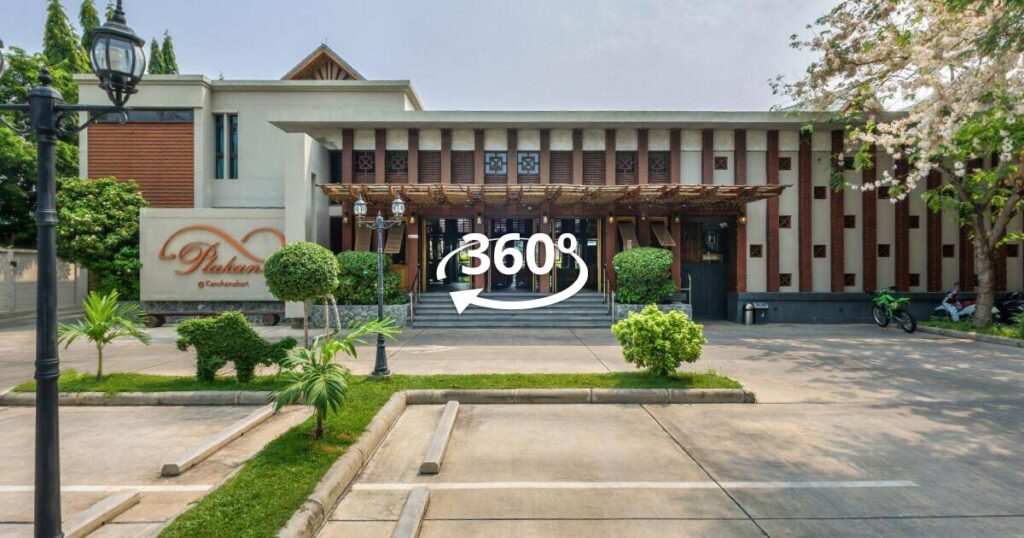 plakan resort ตัวอย่างธุรกิจที่ใช้ Virtual tour 360