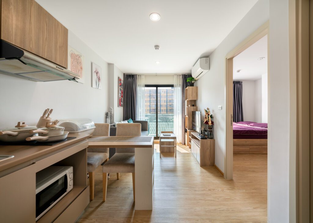ตัวอย่างภาพถ่าย Airbnb ที่เน้นเรื่อง Straight-On
