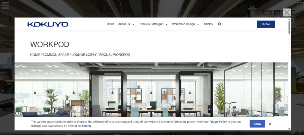 KOKUYO | Virtual showroom 12 ถ่าย VR Virtual tour 360 KOKUYO 5 popup ถ่าย VR Virtual tour 360 ถ่าย