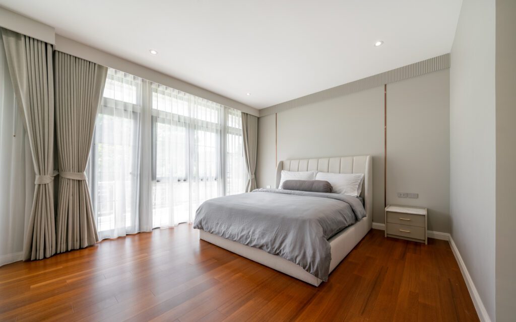 Private Residence | เฉลิมพระเกียรติ ร.9 17 ถ่าย VR Virtual tour 360 11 Master bedroom 1 ถ่าย VR Virtual tour 360 ถ่าย