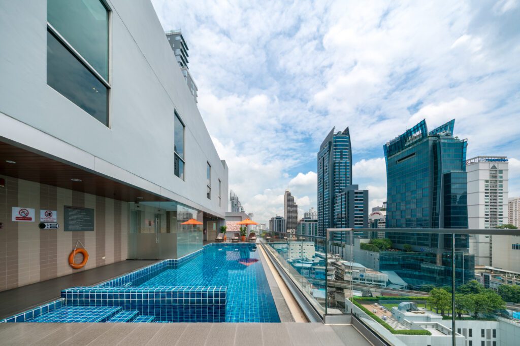 Adelphi Suite Bangkok 4 ถ่าย VR Virtual tour 360 Adelphi suite Swimming pool