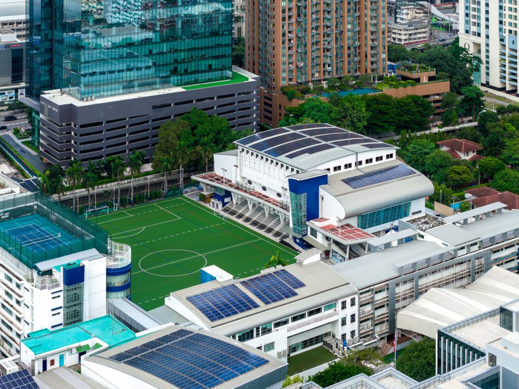 NIST International School 15 ถ่าย VR Virtual tour 360 NIST International School Drone View