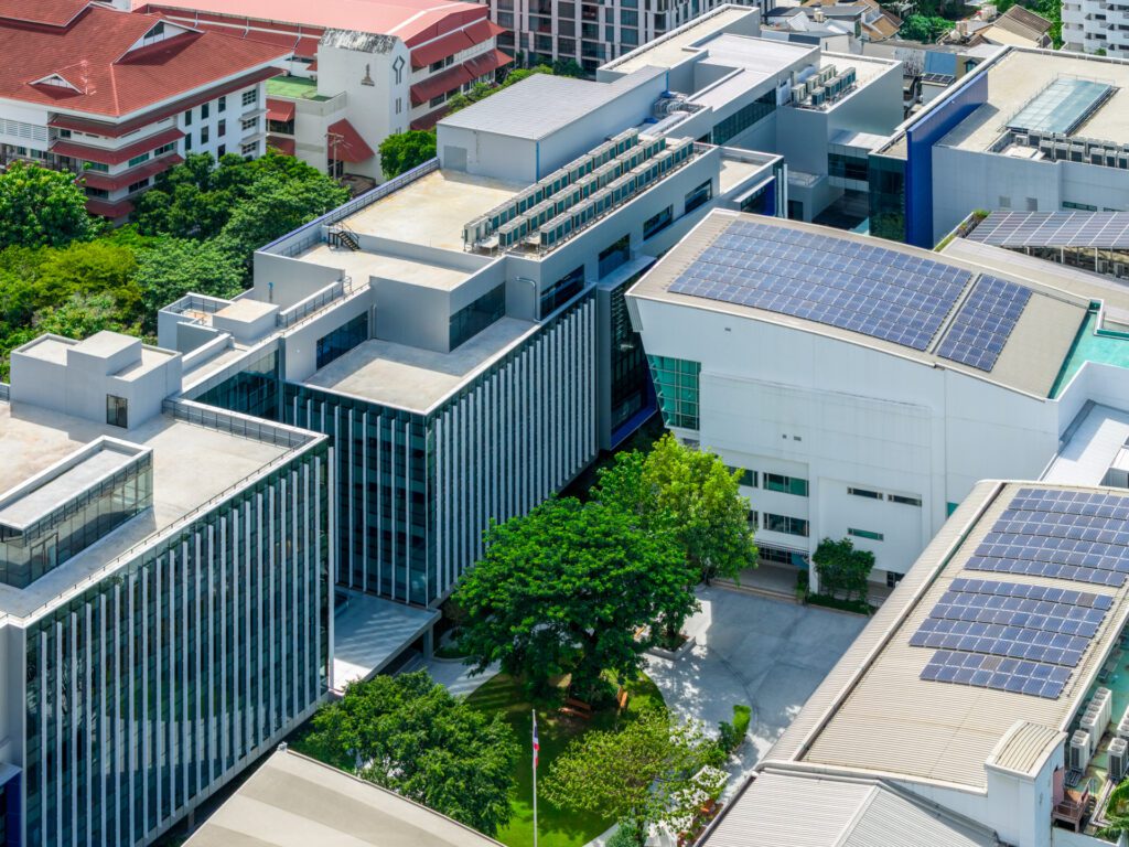 NIST International School 13 ถ่าย VR Virtual tour 360 NIST International School Drone View