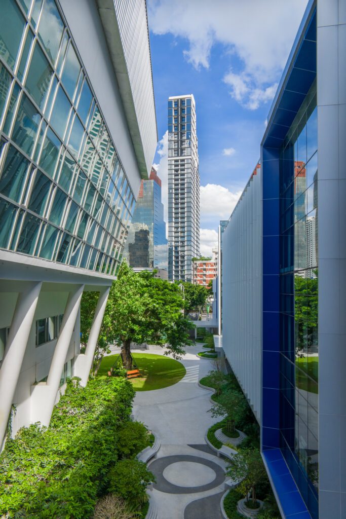 NIST International School 14 ถ่าย VR Virtual tour 360 NIST International School Drone View