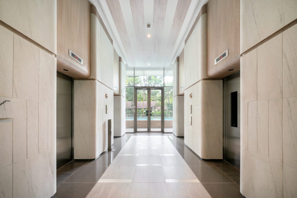 Vehha Hua Hin | for Hitachi Elevator 33 ถ่าย VR Virtual tour 360 Vehha Hua Hin Lift hall