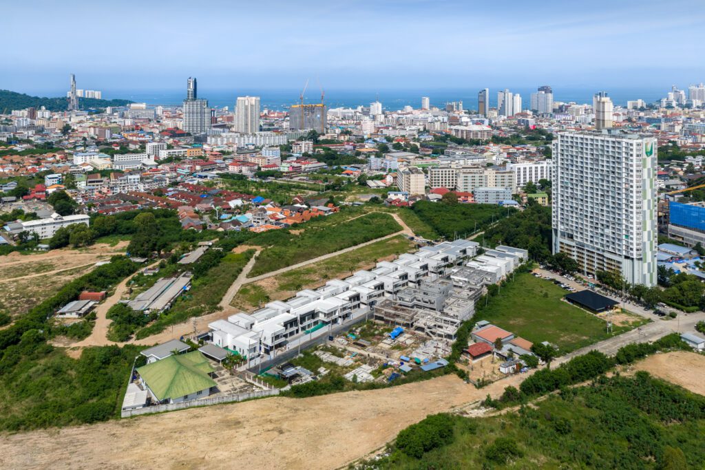 Drone Luxury Vista Villa ภาพมุมสูงโครงการ