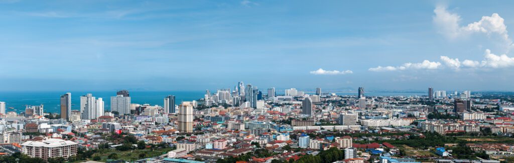 Drone Luxury Vista Villa ภาพวิวมุม Panorama