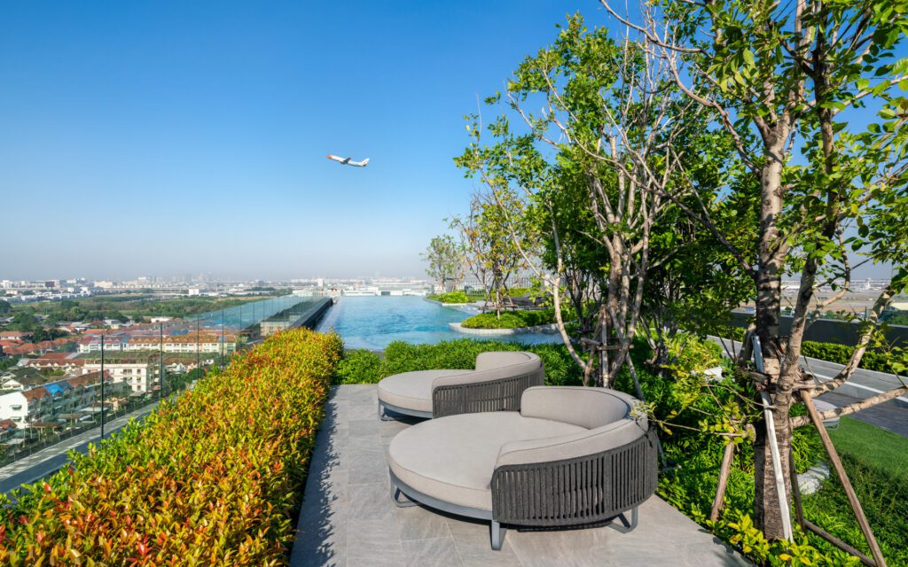 Rooftop facility - swimming pool