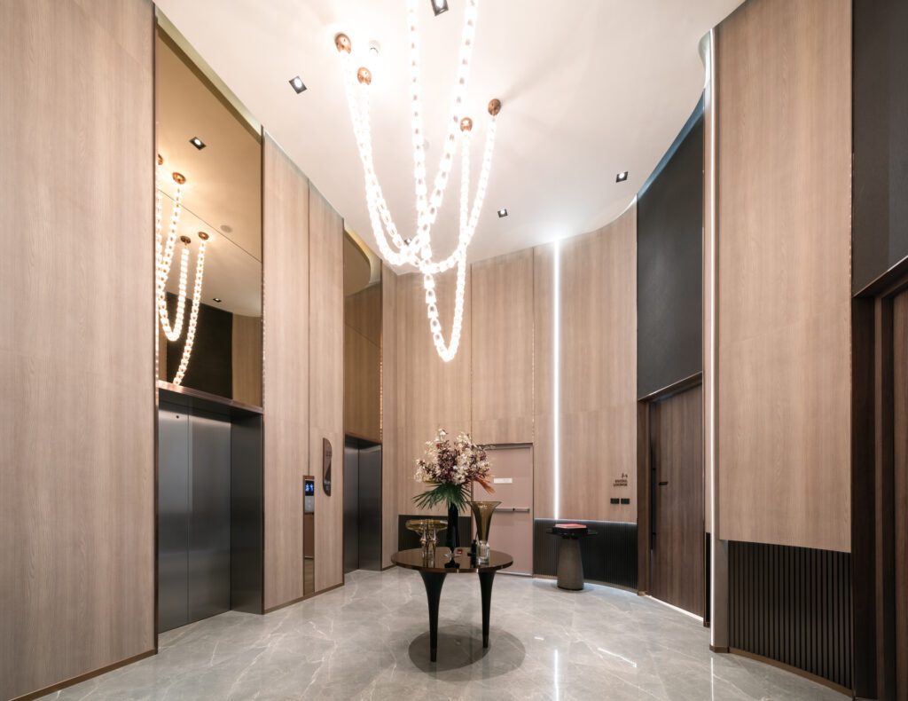 โถงลิฟต์ โครงการ SO Origin Kaset Interchange