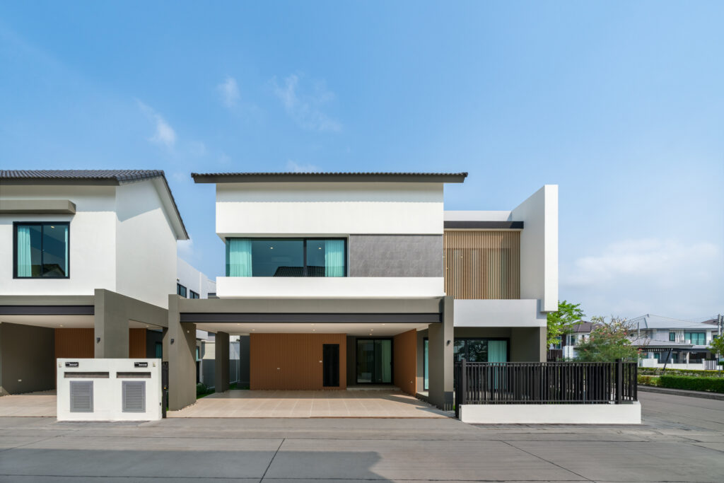 ถ่ายภาพบ้าน The Home facade design type XL