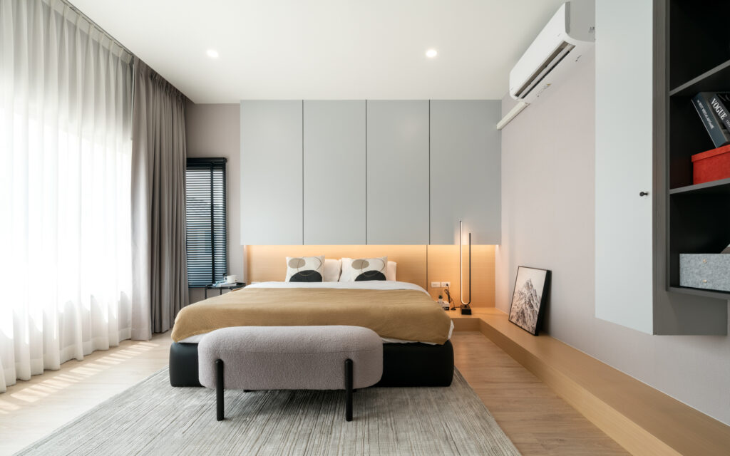 The Home Type XL bedroom