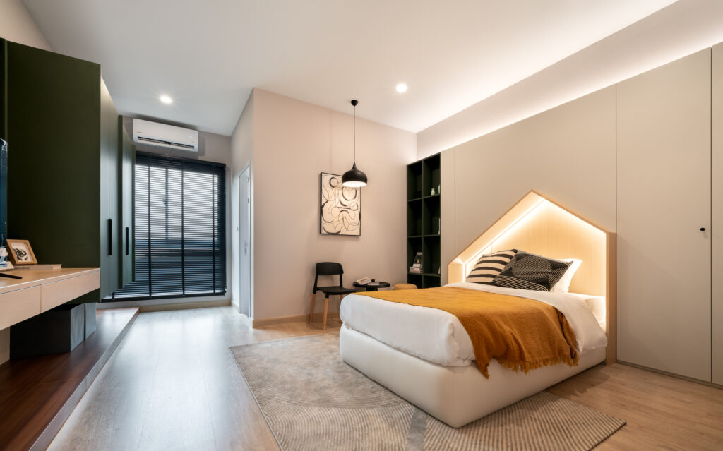 The Home Type L bedroom
