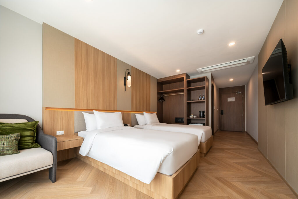Hotel Photo ถ่ายภาพโรงแรม ห้องพัก Adelphi Itsaraphap